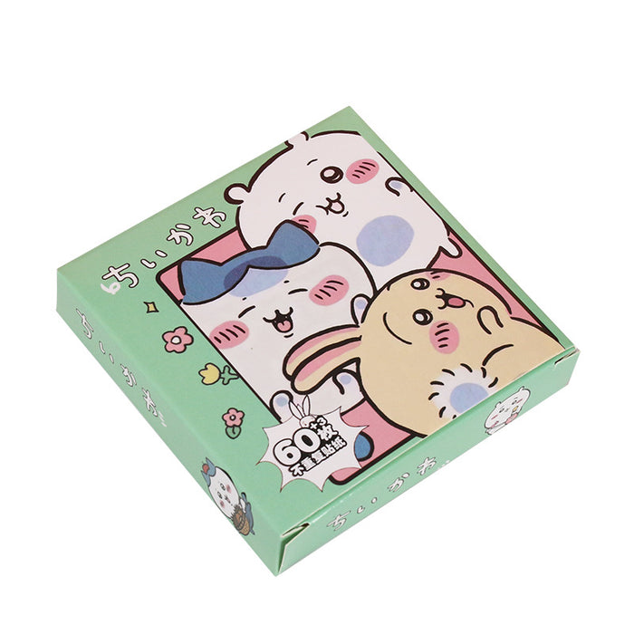 Wholesale 60Pcs Waterproof Chiikawa Cute Cartoon Sticker Pack For DIY Scrapbooking Party Favors Gift