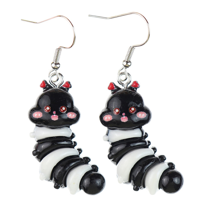 Wholesale Cartoon Animal Resin Earrings JDC-ES-niqing022