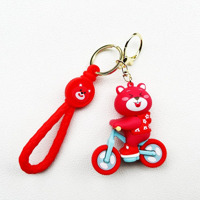 Wholesale PVC Cartoon Doll Keychain JDC-KC-WuYi189