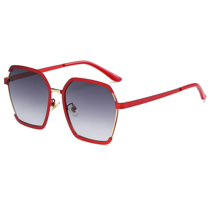 Wholesale Large Frame Retro Metal Too PC Women's Sun Sunglasses s JDC-SG-Chengy010