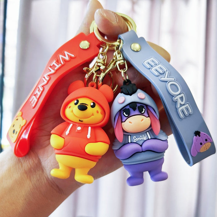 Wholesale PVC Cartoon Doll Keychain JDC-KC-ChuC011