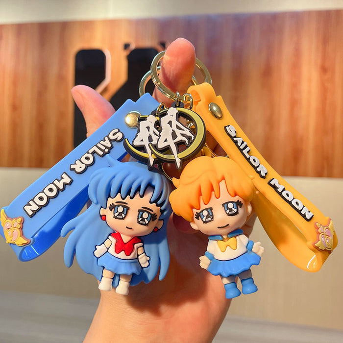 Wholesale Cartoon Doll PVC Keychain JDC-KC-JinG033