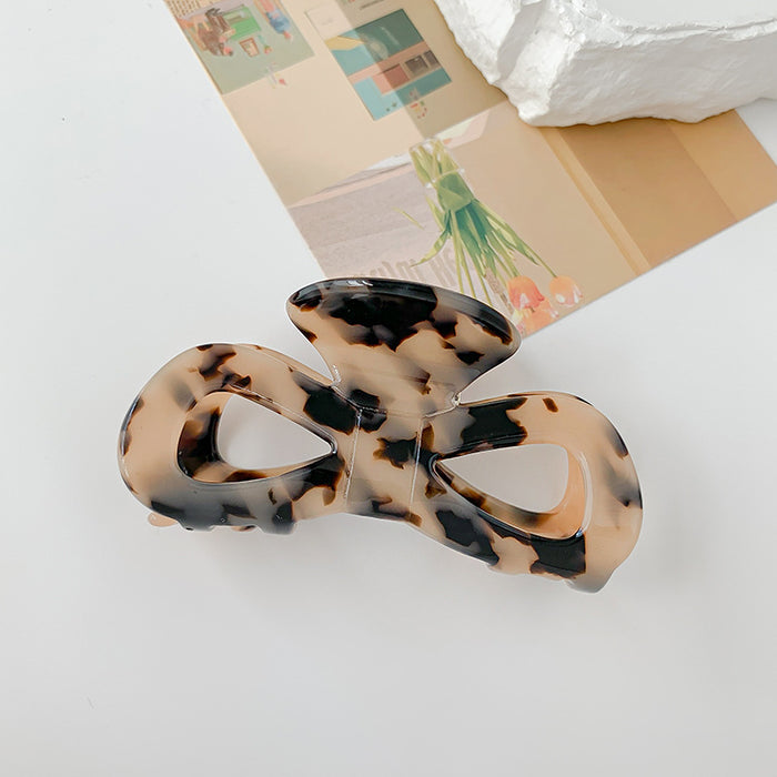 Wholesale Hollow Bow Hair Accessories Acetic Acid Hairpin Medium Back Head