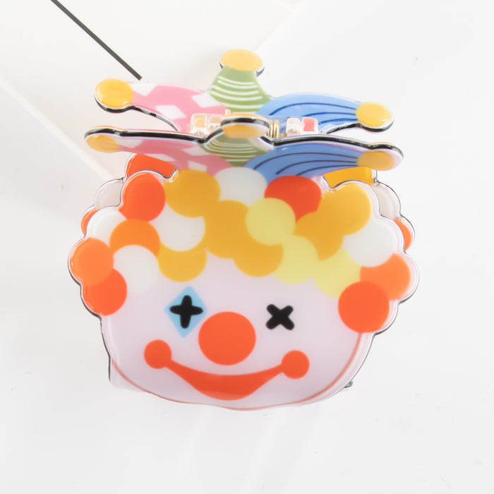 Wholesale Cartoon Clown Color Series Hair Clip Back Head Headwear Cute Hair Clip Grab Clip