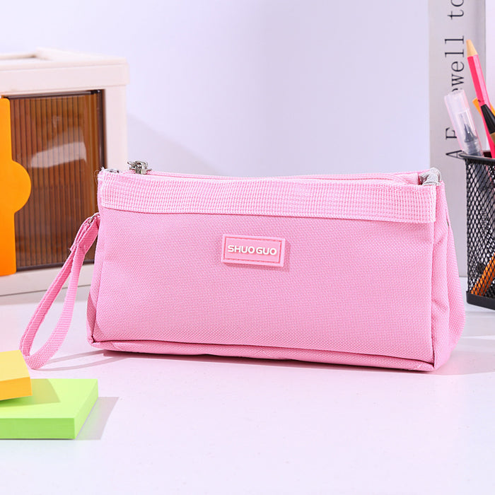Wholesale Large capacity transparent pencil bags