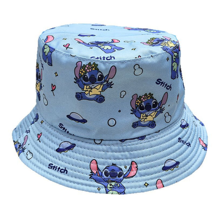 Wholesale Fisherman's hat, cute cartoon basin hat, double-sided sun protection and sunshade hat, bucket hat