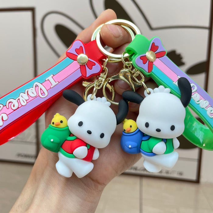 Wholesale Backpack keychain, cute doll, claw machine, small accessories, car accessories wholesale