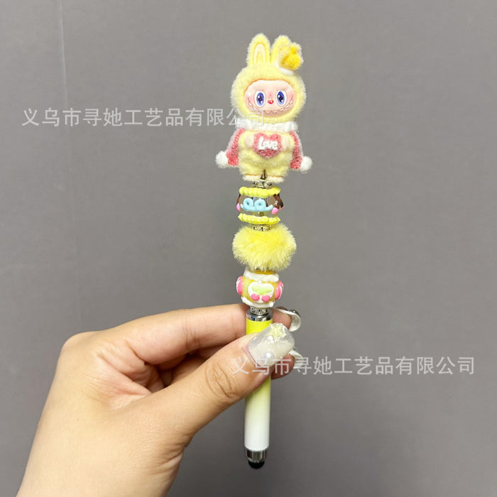 Wholesale DIY Cute Beaded Pen for Mobile Phones and Tablets Touch Screen Gel Ballpoint Pen