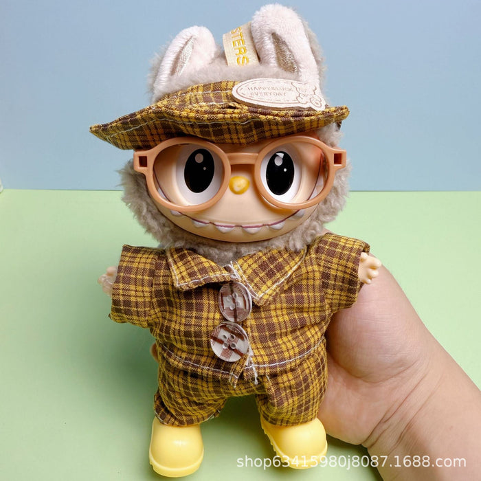 Wholesale Doll clothes can be worn and replaced with plush clothes and accessories