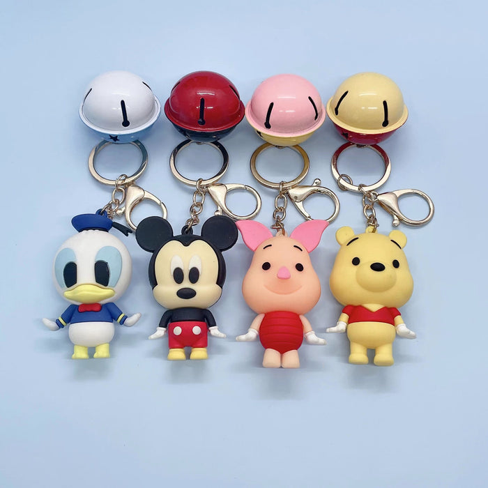 Wholesale Cartoon Doll Silicone Keychain JDC-KC-JuShu042