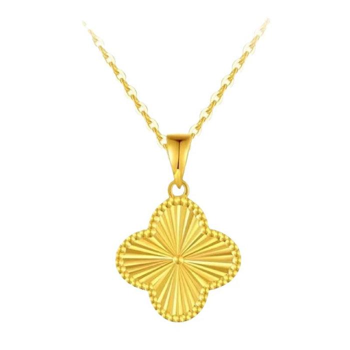 Wholesale four leaf clover necklace clavicle chain