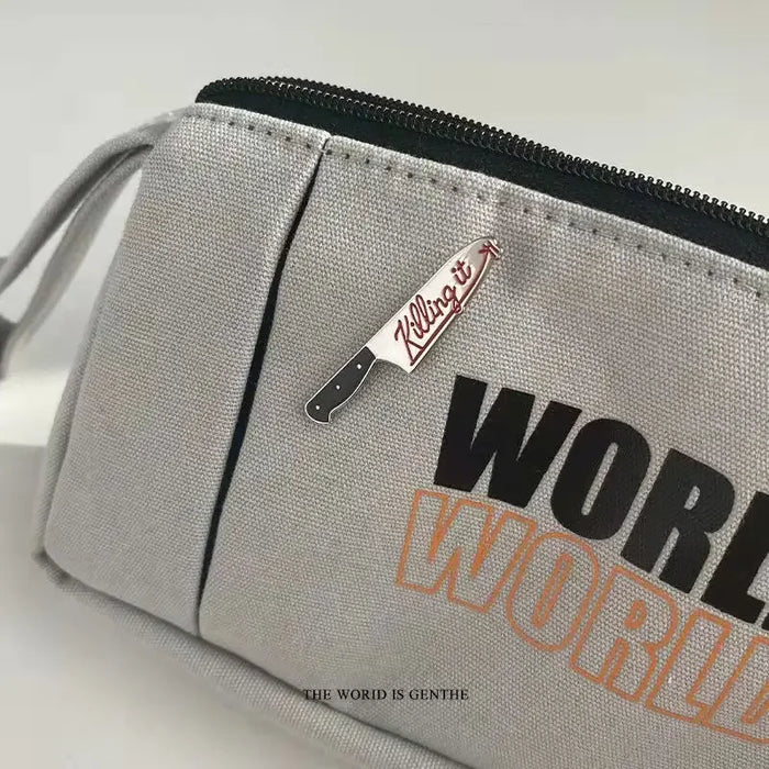 Wholesale Alloy cat brooch, cute and personalized couple badge, a pair of collar pin decorations