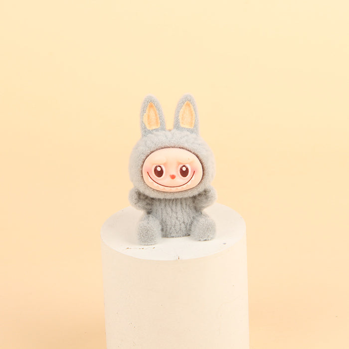 Wholesale Cute Resin Particle Solid Color Keychain Pendant