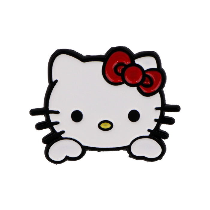 Wholesale Cartoon Red Bow Cat Brooch Badge Clothing Backpack Decorations