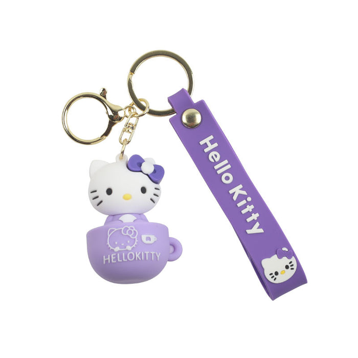 Wholesale Cartoon Doll Silicone Keychain JDC-KC-NiuTe004