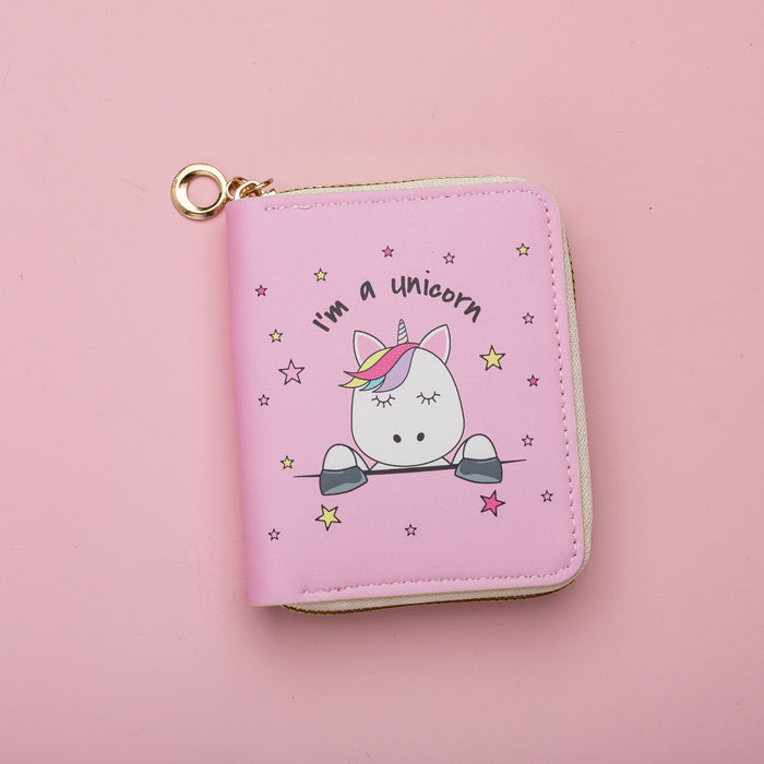 Wholesale Cute fruit pattern PU waterproof  kids wallet