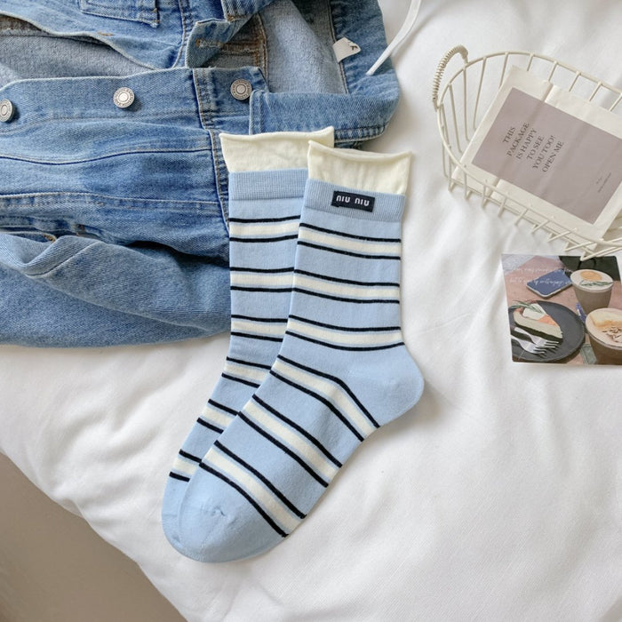 Wholesale Socks pile socks striped socks casual