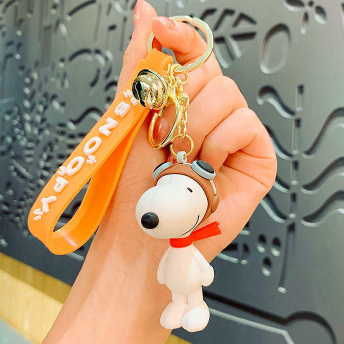 Wholesale Silicone Cartoon Doll Keychain JDC-KC-MingT159