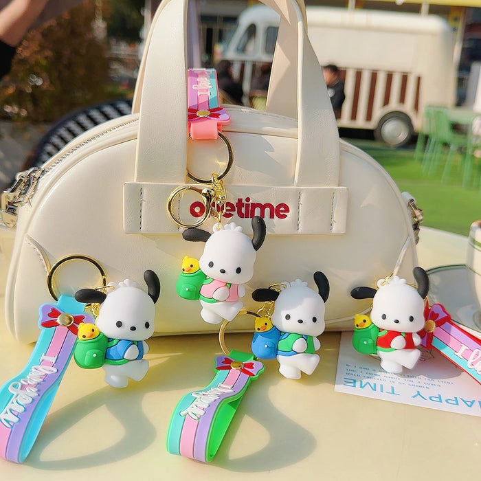 Wholesale Cute Cartoon Doll Silicone Keychain (S) JDC-KC-WC020