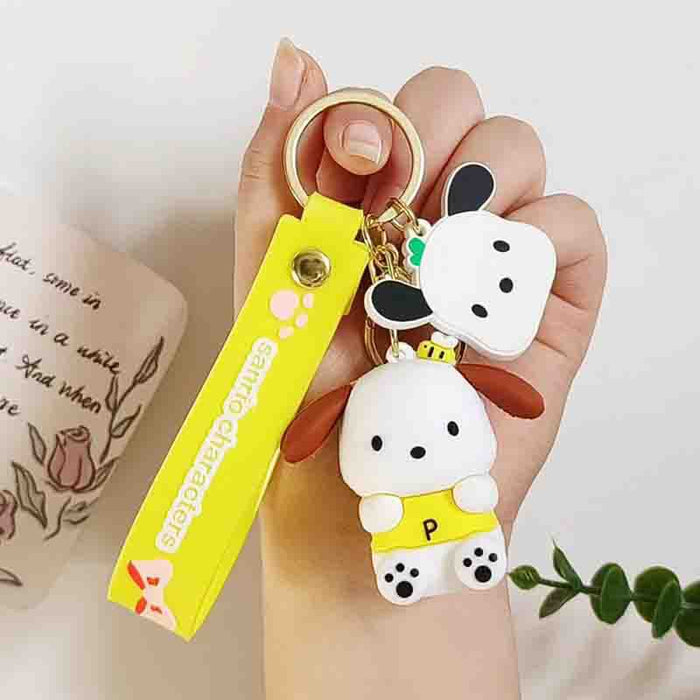 Wholesale Cartoon Silicone Doll Keychain JDC-KC-HaoXi023