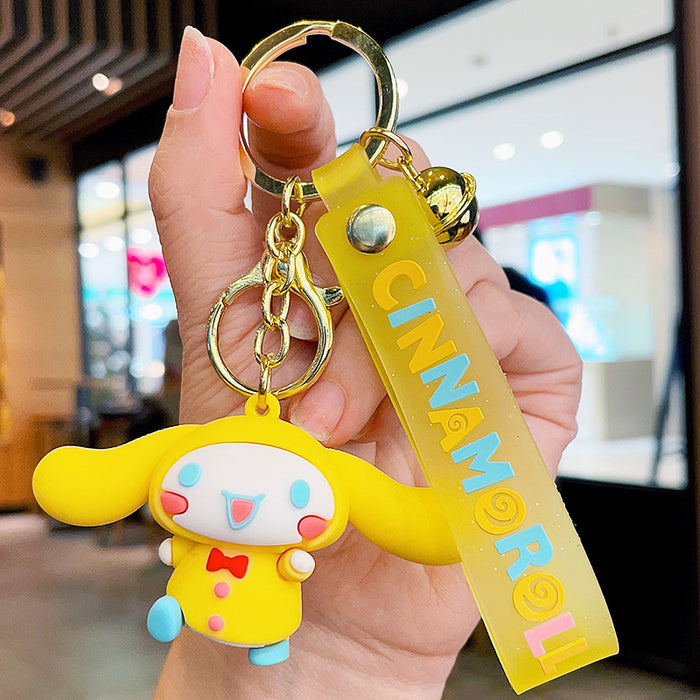 Wholesale Cartoon Silicone Keychain JDC-KC-MZL013