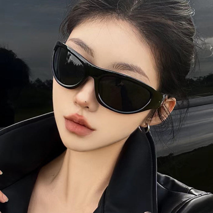 Wholesale Sunglasses Retro Sunglasses Future Tech Outdoor Cycling Premium Sunglasses
