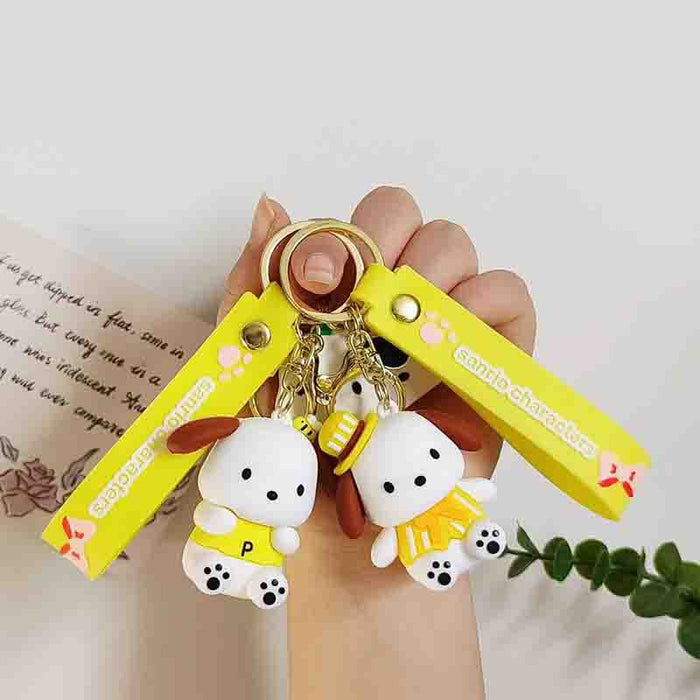 Wholesale Cartoon Silicone Doll Keychain JDC-KC-HaoXi023