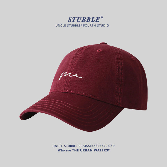 Wholesale New baseball cap with simple and versatile design for men and women, featuring a stylish duckbill tongue hat