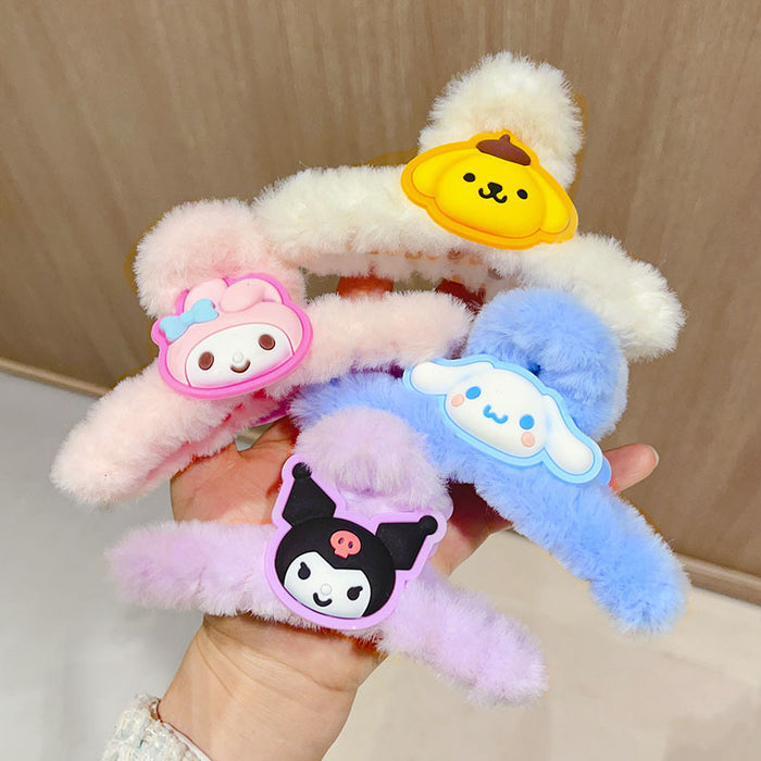 Wholesale Cartoon Cute Plush Hair Clips JDC-HC-Wangl004