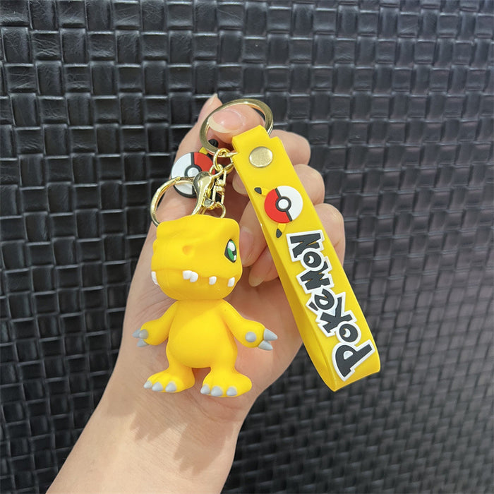 Wholesale Cartoon Cute Silicone Keychains JDC-KC-JinB023