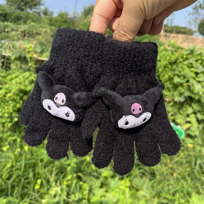 Wholesale Winter Cartoon Cute Warm Full Finger Children's Gloves JDC-GS-ZhiXie001