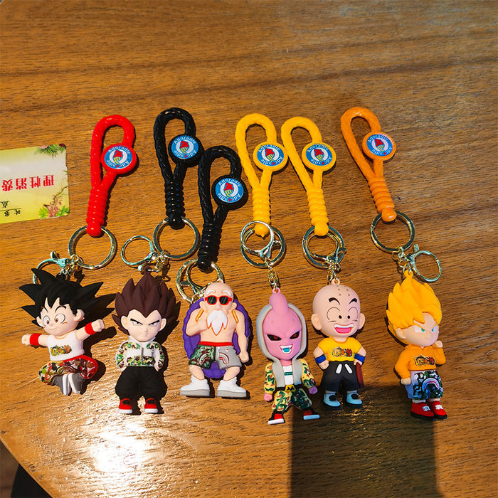 Wholesale Cartoon Doll Silicone Keychain JDC-KC-Tingm268