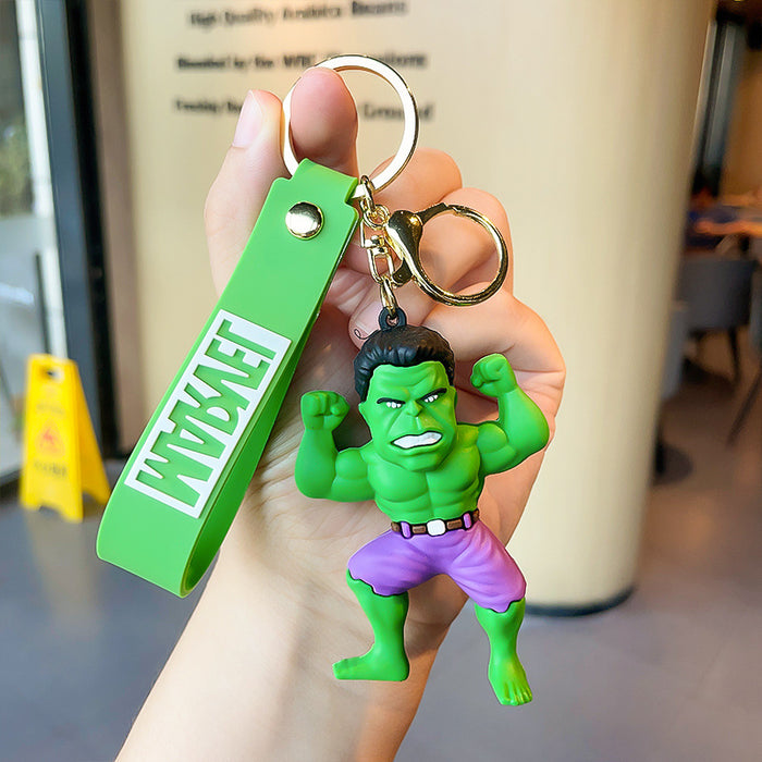 Wholesale Cartoon Doll PVC Keychain JDC-KC-YuanD003