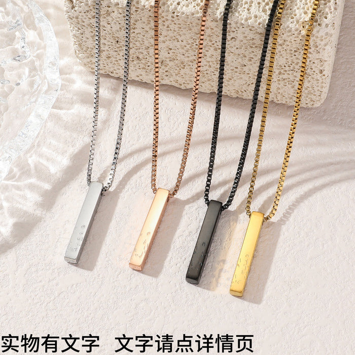Wholesale Stainless steel pendant necklace jewelry necklace
