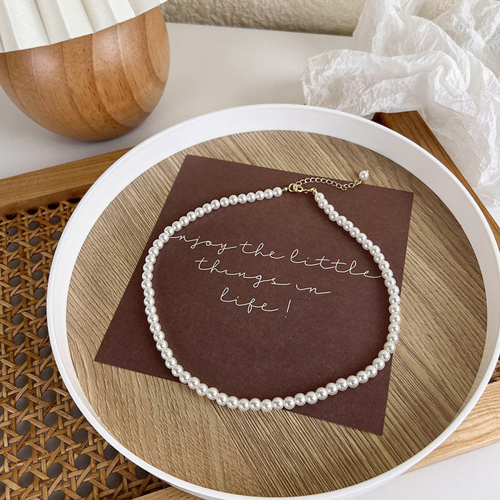 Wholesale Pearl minimalist collarbone chain new necklace necklace necklace