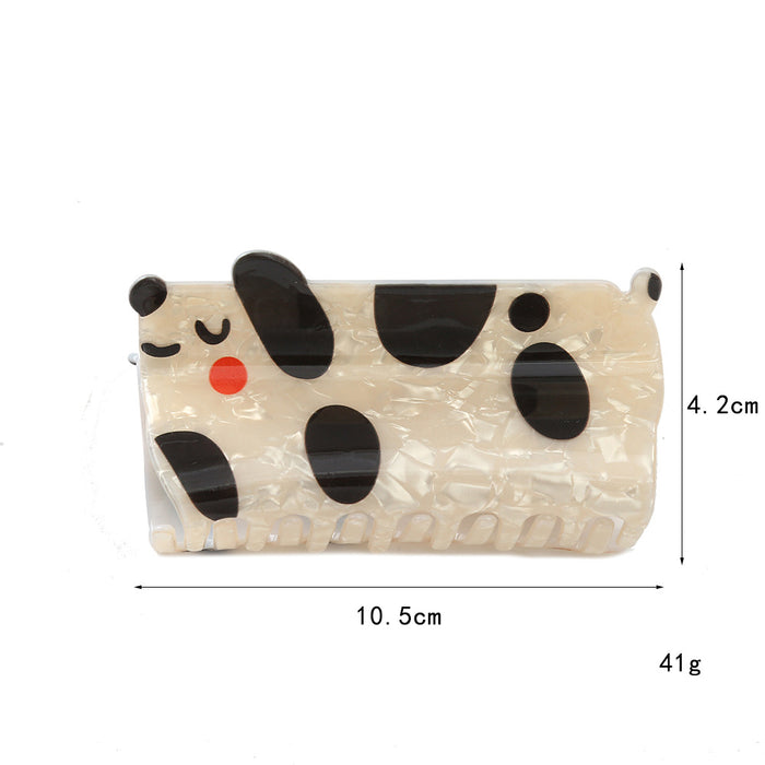 Wholesale Acrylic Cartoon Cat and Dog Claw Hair Clips for Women Everyday Styling