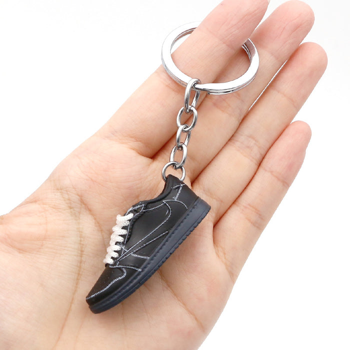 Wholesale PVC Basketball Shoe Model Keychain JDC-KC-QLPing013