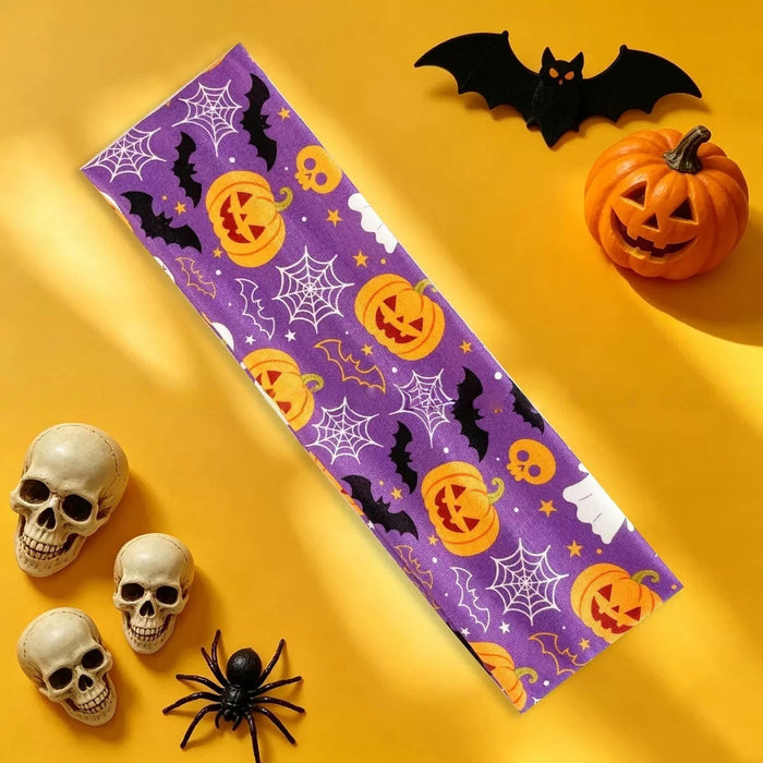 Wholesale  Women S Cute Pumpkin Ghost Print Elastic Headband Party Accessory