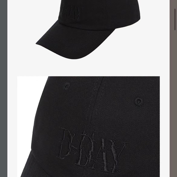 Wholesale Letter Embroidery Cotton Black Baseball Cap JDC-FH-TengF002