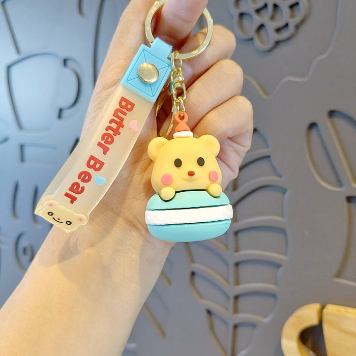 Wholesale Silicone Cartoon Doll Keychain JDC-KC-MingT202