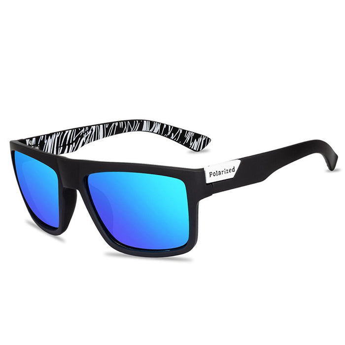 Wholesale New Fashion Sunglasses Fishing Outdoor Sports Polarized Sunglasses Trendy Color Coated Film Glasses Box