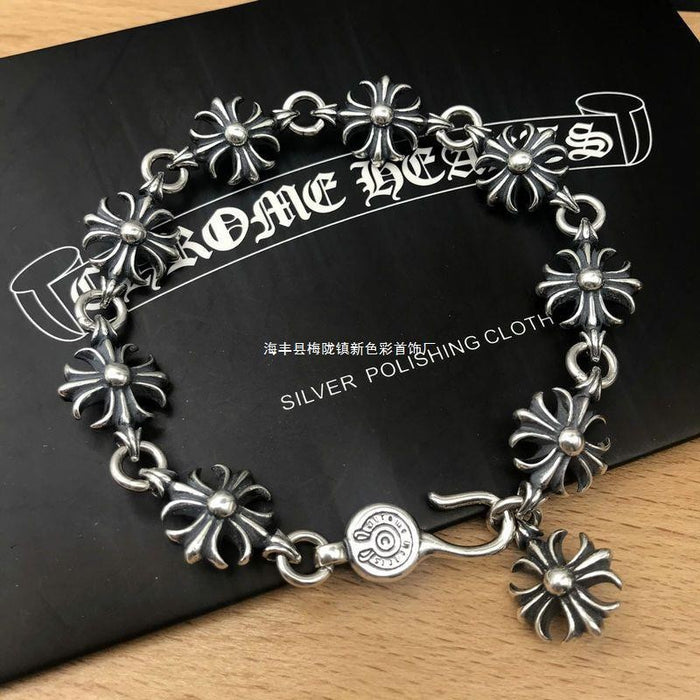 Wholesale Classic men's and women's retro cross dice bracelet