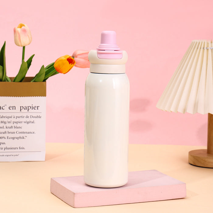 Wholesale Cartoon cute monster rusty steel cartoon drinking water cup