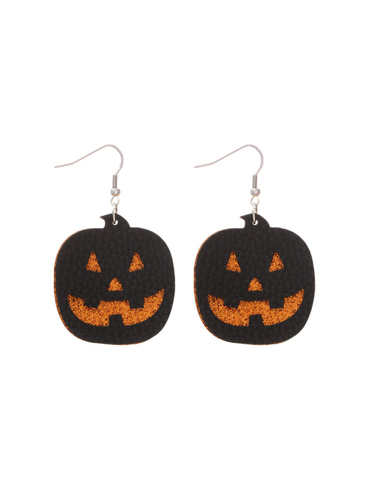 Wholesale  Cute Cartoon Pumpkin Ghost Earrings Dark Horror Skull Personalized Jewelry Accessories