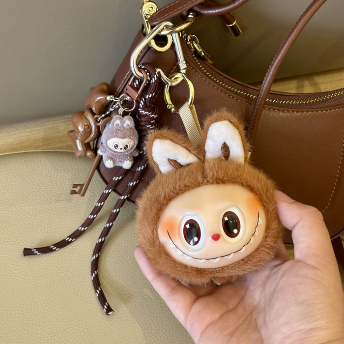 Wholesale  Super Cute Pendant Plush Doll Bag Pendant Girls Car Keychain Gift
