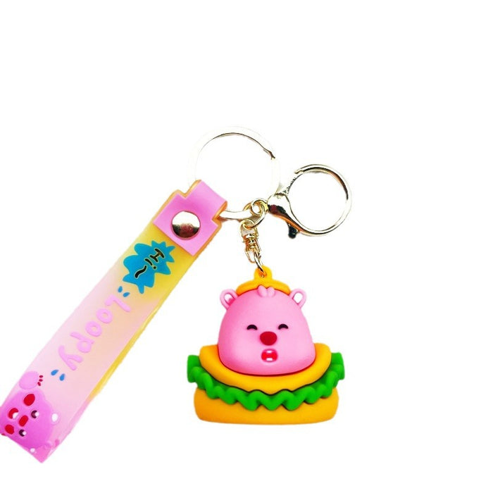 Wholesale Cartoon Doll PVC Keychain JDC-KC-ChuC021