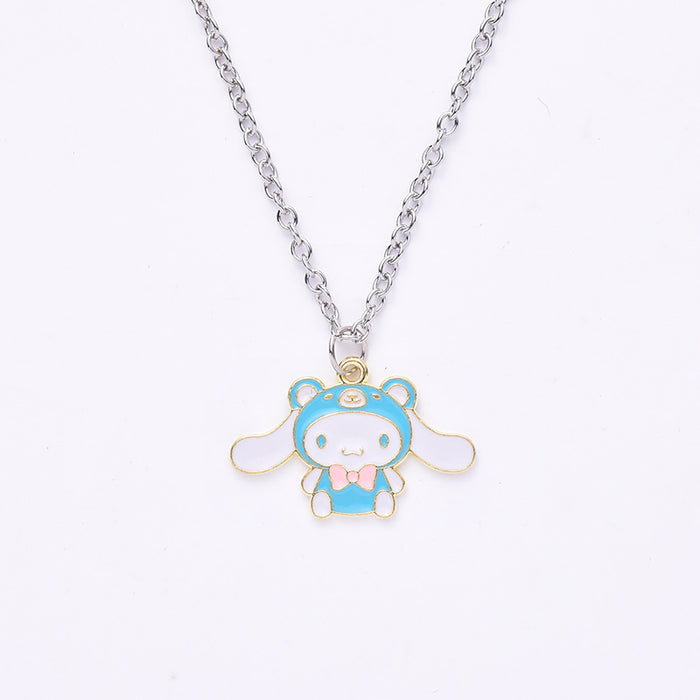 Wholesale Cartoon Cute Necklace Dog Necklace Student Couple Girlfriend Accessories