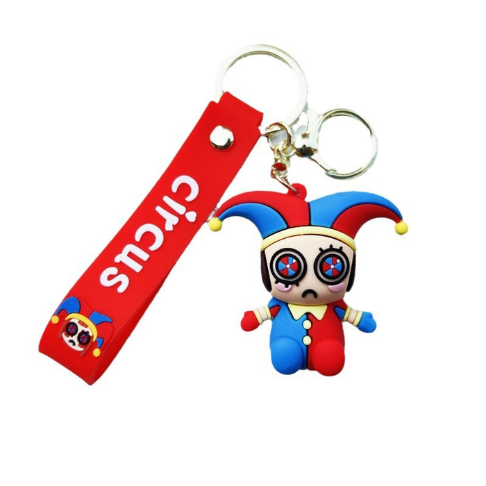 Wholesale PVC Cartoon Doll Keychain JDC-KC-ChuC006