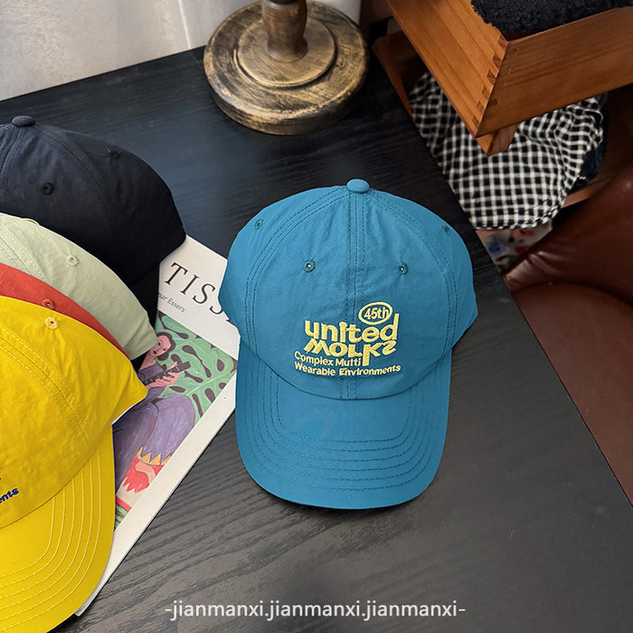 Wholesale New letter design for quick drying travel with baseball cap and student hat