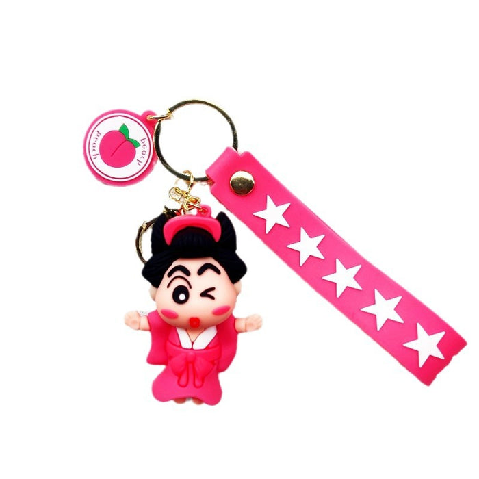 Wholesale PVC Cartoon Doll Keychain JDC-KC-WuYi168